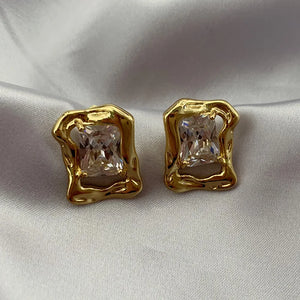 925 Silver Needle Women's Retro Medieval Earrings