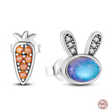 925 Sterling Silver Pav? Double Stud Earrings For Women