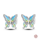 925 Sterling Silver Pav? Double Stud Earrings For Women