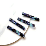 Acetate Strip Pendant Earrings DIY Jewelry 8pcs