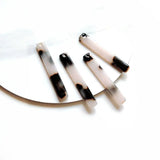 Acetate Strip Pendant Earrings DIY Jewelry 8pcs