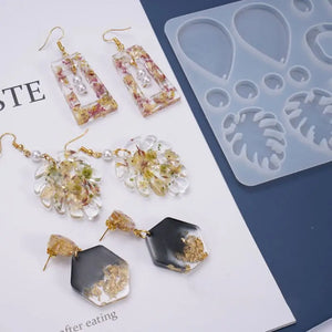 Earrings Dangler Silicone Mould DIY Jewelry Making