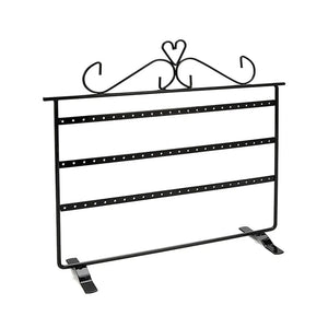 Earrings Display Holder Hanging Rack Double Side Jewelry Organizer