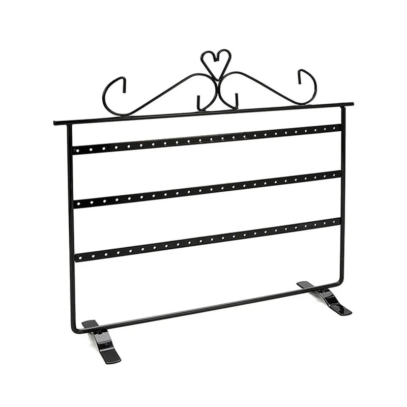 Earrings Display Holder Hanging Rack Double Side Jewelry Organizer