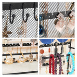 Large Capacity Earrings Display Holder Hanging Rack