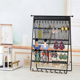 Large Capacity Earrings Display Holder Hanging Rack
