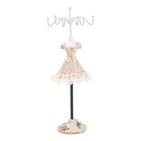 Earrings Display Holder Resin Iron Model Hanging Rack Large Capacity