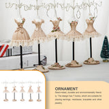 Earrings Display Holder Resin Iron Model Hanging Rack Large Capacity