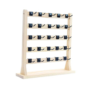 Earrings Display Stand Hanging Organizer with Hooks for Closet