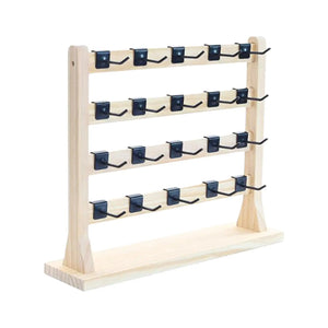 Earrings Display Stand with Hooks - Necklace Hanging Storage Organizer