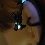 GLOW in the DARK Dragon Ear Cuff Earrings