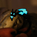 GLOW in the DARK Dragon Ear Cuff Earrings