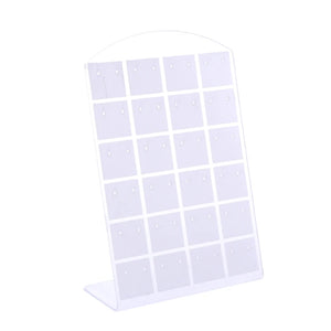 Earrings Ear Studs Display Rack Jewelry Organizer Holder Showcase