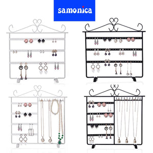 Metal Jewelry Display Stand Organizer Holder Earrings