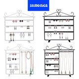 Metal Jewelry Display Stand Organizer Holder Earrings