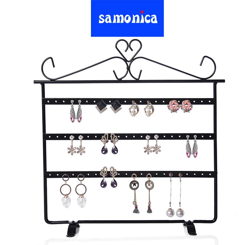 Metal Jewelry Display Stand Organizer Holder Earrings