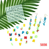 Silicone Earrings Epoxy Mold Set DIY Jewelry Making