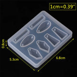 DIY Earrings Epoxy Mold Set Jewelry Making Material