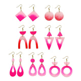 Earrings Resin Mold Ear Studs Dangle Casting Silicone Mould DIY Jewelry Making