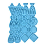 Earrings Resin Mold Ear Studs Dangle Casting Silicone Mould DIY Jewelry Making