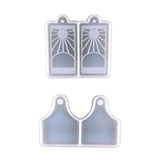 Epoxy Resin Mold Ear Studs Dangle Casting Silicone Mould