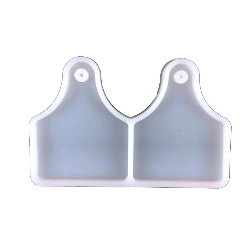 Epoxy Resin Mold Ear Studs Dangle Casting Silicone Mould