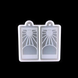 Epoxy Resin Mold Ear Studs Dangle Casting Silicone Mould