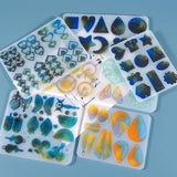 Resin Earrings Molds Silicone DIY Crafts Jewelry