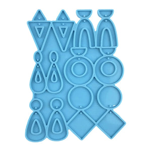 Resin Earrings Molds Silicone DIY Crafts Jewelry