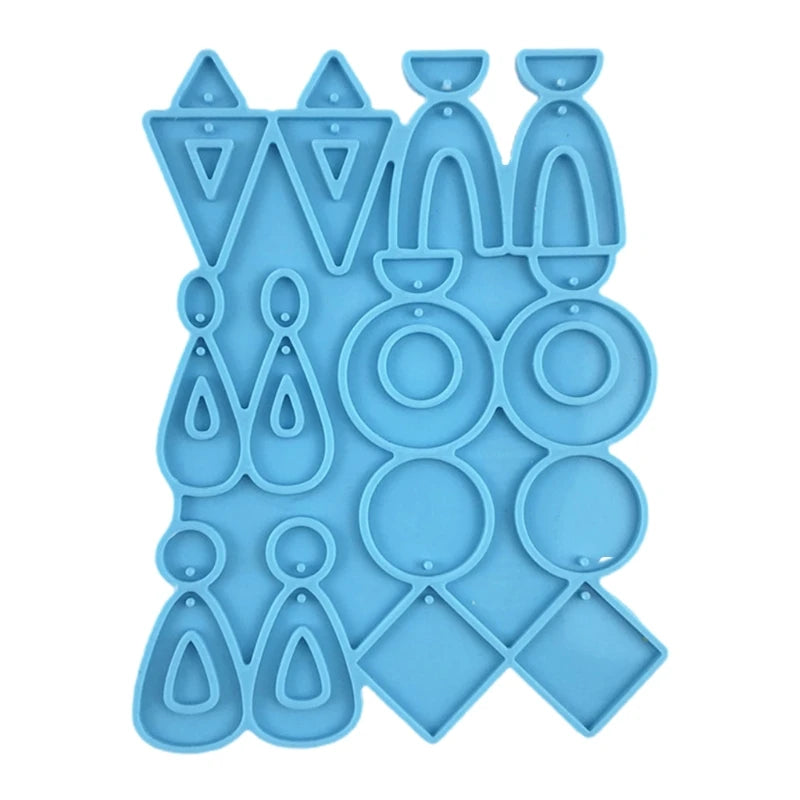 Resin Earrings Molds Silicone DIY Crafts Jewelry