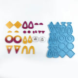 Resin Earrings Molds Silicone DIY Crafts Jewelry