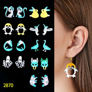 Earrings Resin Silicone Mold for Jewelry Making
