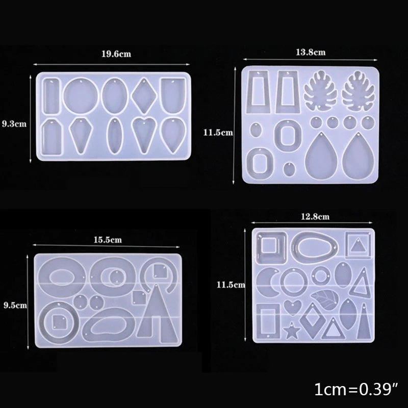 Epoxy Resin Jewelry Silicone Molds DIY Crafts