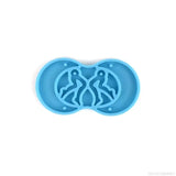 Epoxy Resin Mould Keychain Pendant Silicone Mold Jewelry Casting Mould