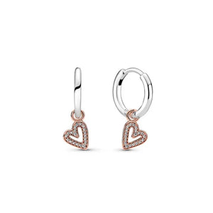 Exaggerated High Sense 925 Silver Stud Earrings