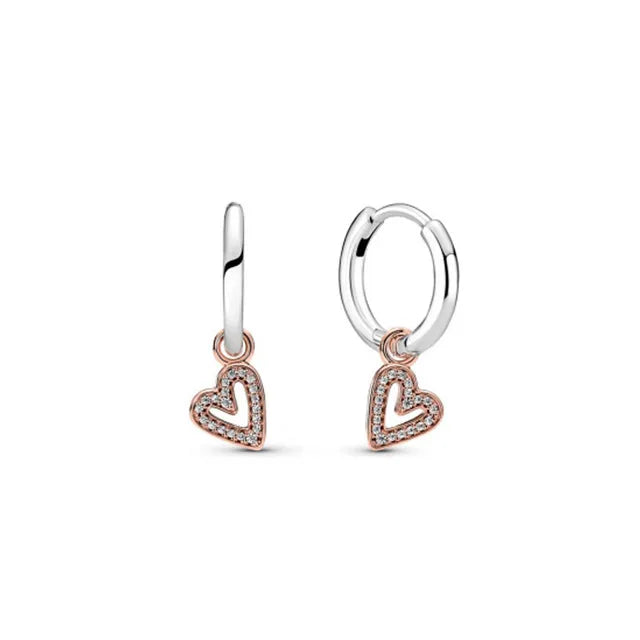 Exaggerated High Sense 925 Silver Stud Earrings