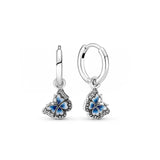 Exaggerated High Sense 925 Silver Stud Earrings