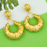 Classic 18K Plated Delicate Earrings Set for Women