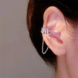 Cubic Zirconia Ring Shape Earrings for Women