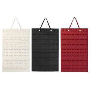 Soft Felt Earrings Hanging Organizer Wall-mounted Jewelry Storage