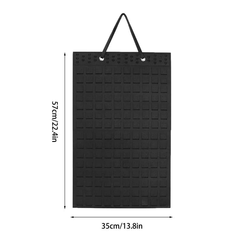 Soft Felt Earrings Hanging Organizer Wall-mounted Jewelry Storage