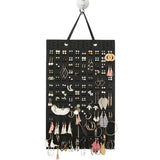 Soft Felt Earrings Hanging Organizer Wall-mounted Jewelry Storage