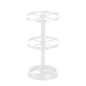 Rotatable 2-Layer Earrings Holder Jewelry Display Rack