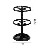 Rotatable 2-Layer Earrings Holder Jewelry Display Rack