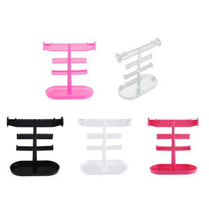 Earrings Holder Jewelry Display Rack Stand Organizer Tray Dish