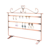 Metal Earrings Holder Large Capacity Jewelry Stand