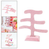 Earrings Holder Stand Flannel Hanging Rack Organizer Tree