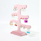 Earrings Holder Stand Flannel Hanging Rack Organizer Tree