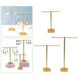 Earrings Holder T Shaped Jewelry Display Stand Props
