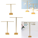 Earrings Holder T Shaped Jewelry Display Stand Props
